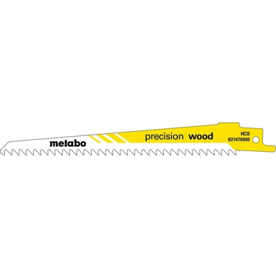 Metabo 100 lame per seghe diritte, legno, serie "professional", 150x1,25 mm, HCS, 4,0 mm/ 6 TPI - 631458000