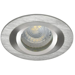 faretto incasso seidy 80 mm CE GX5,3 IP20 alluminio interno orientabile tondo kan 18280 - KANLUX en oferta