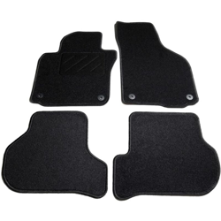 Vidaxl - Set di Tappetini per Auto 4 pz per VW Golf 5/6 Scirocco en oferta