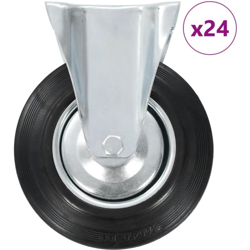 Vidaxl - Rotelle Fisse 24 pz 200 mm en oferta