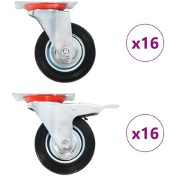Vidaxl - Ruote Girevoli 32 pz 100 mm en oferta