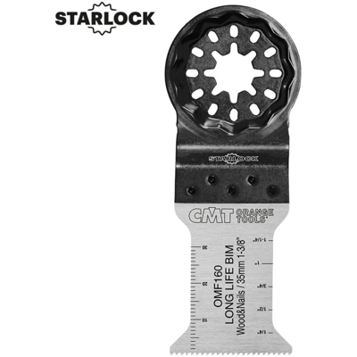 Cmt Orange Tools - OMF160-X50 50 LAME TAGLIO LEGNO/PLASTICA E-CUT LL BIM 35x50mm SL