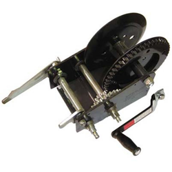 Tr.em. - Argano verricello in acciaio nero 2 velocita' 2500lb en oferta