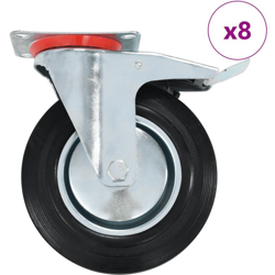 Vidaxl - Ruote Girevoli 8 pz 200 mm en oferta