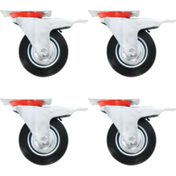 Ruote Girevoli 32 pz 100 mm - VIDAXL precio