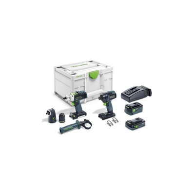 Festool Trapano avvitatore a batteria TID18 5,2/4,0 I-Set PDC18 - 576488