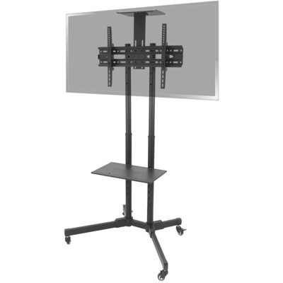 BeMatik - Stand di supporto con ruote per schermo piatto TV LCD LED 37'-70' 1803mm