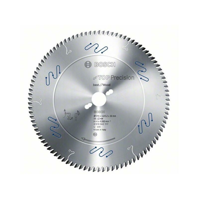 Bosch Lama per sega circolare Top Precision Best for Wood, 500 x 30 x 4,4 mm, 60 - 2608642125