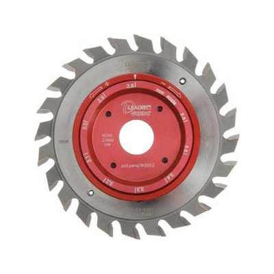 Guhdo - Set Prima Mezza Sezione, Seghe Circolari Format Ritz-Quick, Ø 120 Mm, Larghezza. : 2,8-3,6 Mm, Foro 22 Mm Denti: 12 X 2 Tipo Dentatura V