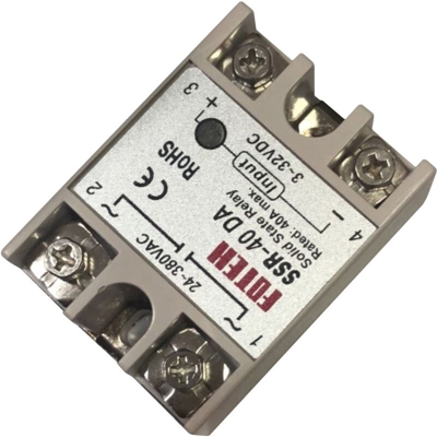 SSR-40 DA 24V-380V 40A monofase AC rele a stato solido controllo 40A DC - ASUPERMALL