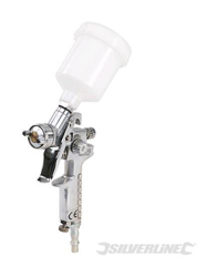 Silverline Pistola a spruzzo con alimentazione per gravità 100ml precio