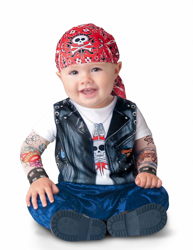 Costume da motociclista per neonato - Classico características