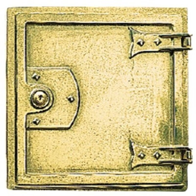 Store Ingross - Alubox sportello ottone lucido da incasso sc/3