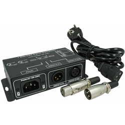 Amplificatore Distributore Segnale DMX 512 Signal Distributor Mono Canale 220V DMX121 - LEDLUX en oferta