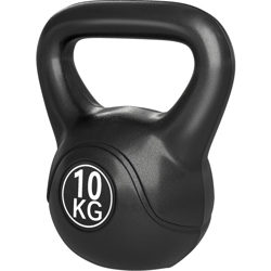 Kettlebell 10 kg per Allenamento Cross Training Nero - Homcom en oferta
