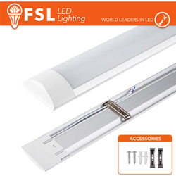 FSL - plafoniera led lineare 36watt 120 cm 120° 220-240 volt A+ CE IP20 bianco freddo no lif fl18536w65k120 en oferta