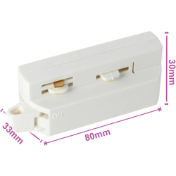 Ledlux - Testa Alimentazione Colore Bianco Per Faro Led Binario Mono Fase CB0070 CB7170 CB7270 CB7370 características