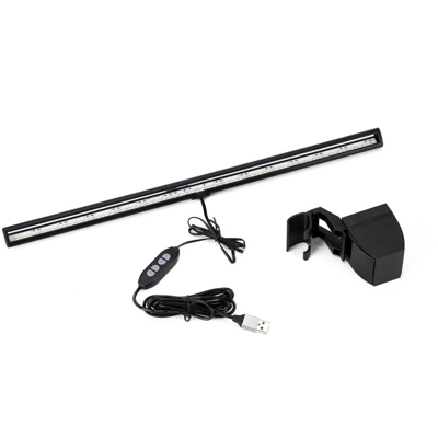 Ledlux - Barra Lampada Led Per Monitor Schermo PC Computer TV Notebook 5V USB CCT Dimmerabile Protezione Occhi Regolabile