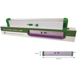 Ledlux - Lampada Plafoniera Led Germicida UV-A Sterilizzazione Disinfezione Antibatterica 4W Ricaricabile Con Gancio Ultravioletta Niente Danni Umani en oferta
