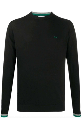 Maglia con bordini sui polsi - SUN68