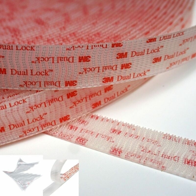 Velcro adesivo Dual lock SJ3560 3M? trasparente da 25mm Larghezza - 25mm x 45,7MT - STICKERSLAB