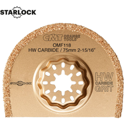 Cmt Orange Tools - OMF118-X5 5 LAME A SEGMENTI X FUGHE PIASTRELLE TC D=75x2.2mm SL características