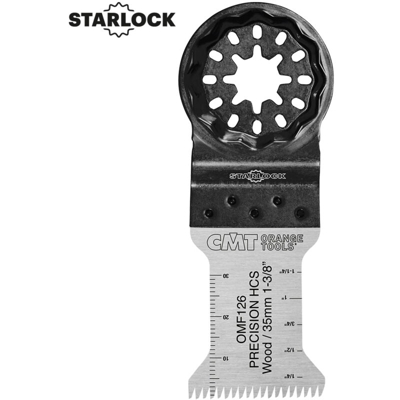 Cmt Orange Tools - OMF126-X5 5 LAME TAGLIO LEGNO DI PRECISIONE E-CUT P HCS 35x50mm SL