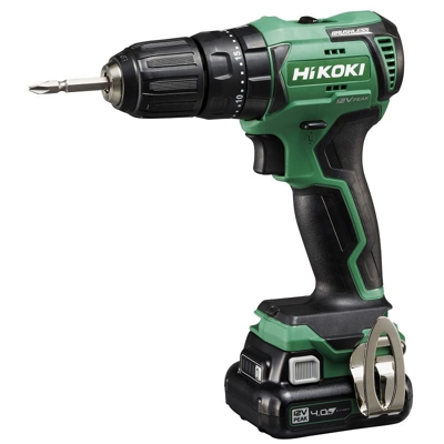 HiKOKI Trapano avvitatore con percussione a batteria 12V Peak 2 x 4.0Ah, 17/38Nm - DV12DDWHZ