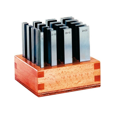 Forum - Gioco Super Precisione Blocchi Paralleli In Mostra In Legno, Lunghezza : 100 Mm