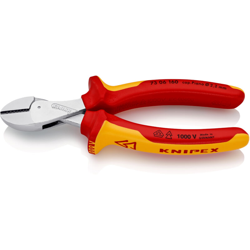 Knipex X-Cut Tronchese Laterale Compatto Cromata Isolati con Manici Rivestiti in Materiale Bicomponente 160mm características