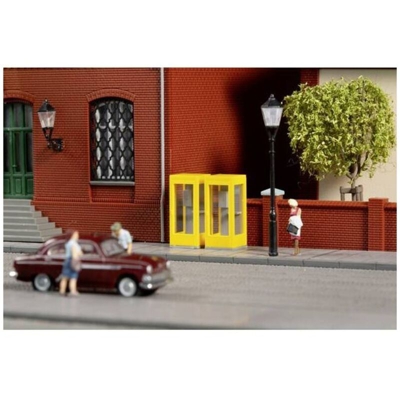 Cabine telefoniche Auhagen TT Au Telefonzellen und Briefkästen 43667 TT