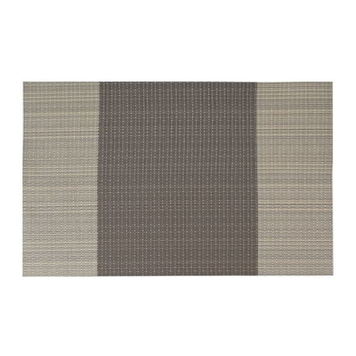 Langray - 45x30cm Set di 6 PVC Tovagliette, Tovagliette all'Americana Lavabile Non-scivolose Resistenti al Calore Tovagliette - caffè a Strisce
