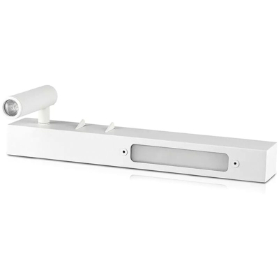Applique da Hotel per Lettura con 2 LED 3W e 6W Colore Bianco 3000K - V-tac