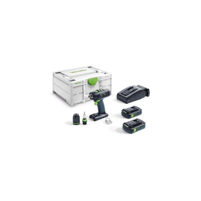 Festool Trapano avvitatore a batteria T 18+3 C 3,1-Plus - 576449