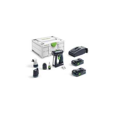 Festool Trapano avvitatore a batteria C 18 HPC 4,0 I-Set - 576442