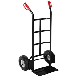 Tectake - Carrello portapacchi con pneumatici - carrello portautensili, carrello portatutto, carrello pacchi - nero características