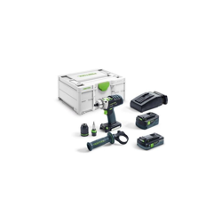 Festool Trapano avvitatore con percussione a batteria PDC 18/4 5,2/4,0 I-Plus QUADRIVE - 576467 características