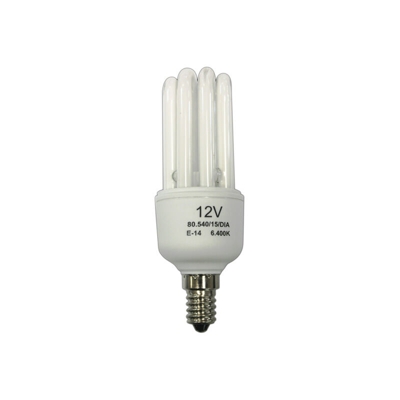 Lampadina a risparmio energetico 12 VDC. Filettatura E1480.540/15/DIA 8430552127955 - Electro Dh