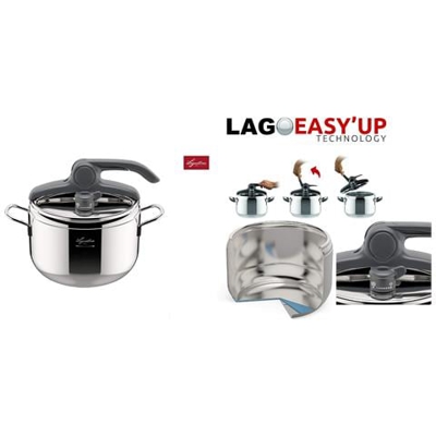 Nuova Irradial Control Lagoeasy'up Pentola A Pressione, 3,5 - 5 - 7 L 22 Cm Made In Italy - 7