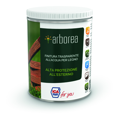 Ica For You - Flatting Trasparente all'Acqua per Legno-NEUTRO OPACO-750 ml