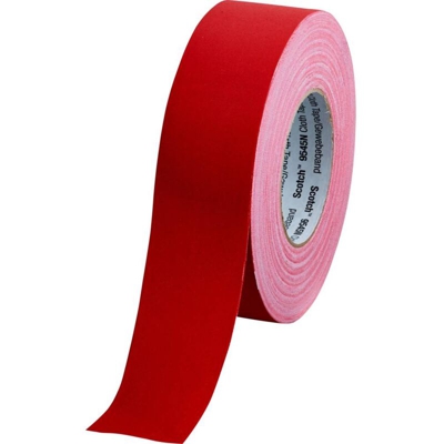 3M 9545NR50 Nastro in tessuto Scotch® Rosso (L x L) 50 m x 50 mm 50 m