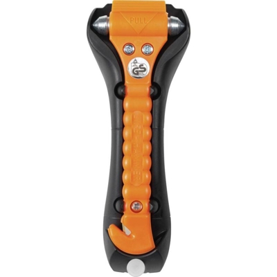 Martello di emergenza LHCG0001 10661 SAFETY HAMMER CLASSIC GLOW-O Incl. Supporto, Taglia cinture, Rottura ve - Lifehammer
