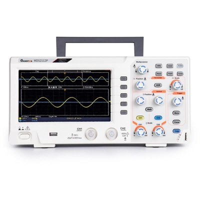 Insma - MUSTOOL Oscilloscopio digitale ultra-sottile a due canali mutabouret con 100 MHz 1GS 1s 7 '