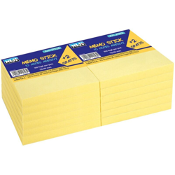 Lebez - MEMO STICK ADESIVI mm 75 x 75 - gialli características