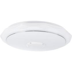 Augienb - Plafoniera RGB Musica Dimmerabile Lampada Bluetooth WIFI LED en oferta