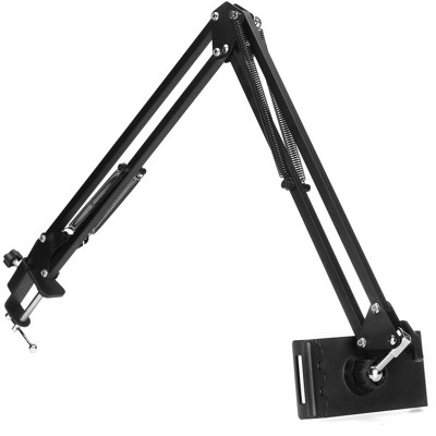 Augienb - Supporto universale per tablet Supporto per tablet multifunzionale da tavolo Rotazione di 360 gradi Supporto flessibile per orologio TV