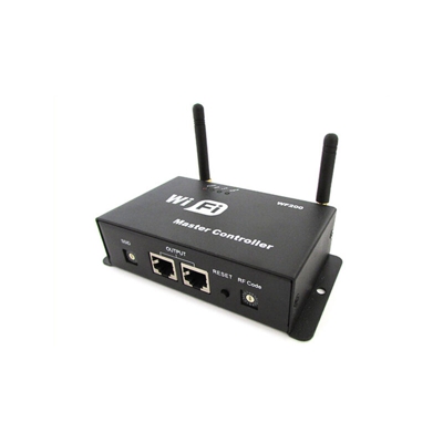 WiFi Multi Point Controller WF200 Master Centralina Madre Wireless Per Led RGB Controllabile Con Iphone Smartphone - LEDLUX