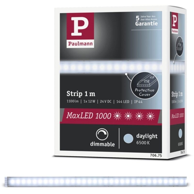 Espansione striscia LED Paulmann MaxLED 1000 70675 Potenza: 11.5 W Bianco luce del giorno