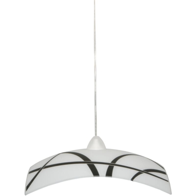 E-energy - CLIO LAMPADA SOSPENSIONE DA SOFFITTO E27 1 LUCE 40X40 NERA