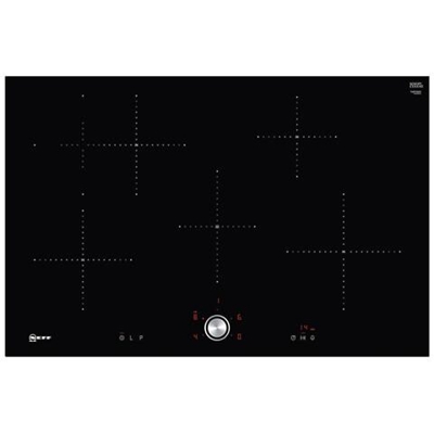 Piano Cottura T48PT00X0 a Induzione 4 Zone Cottura da 79,2 cm Colore Nero